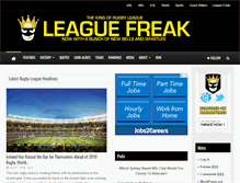 Tablet Screenshot of leaguefreak.com